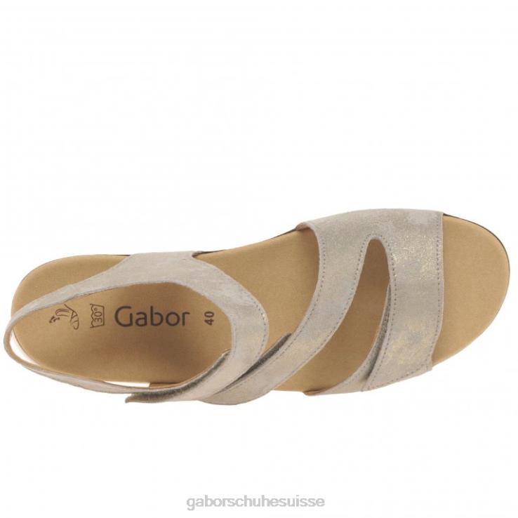 femmes Muschel Caruso chaussure VZ0VT169 sandales à soucis Gabor