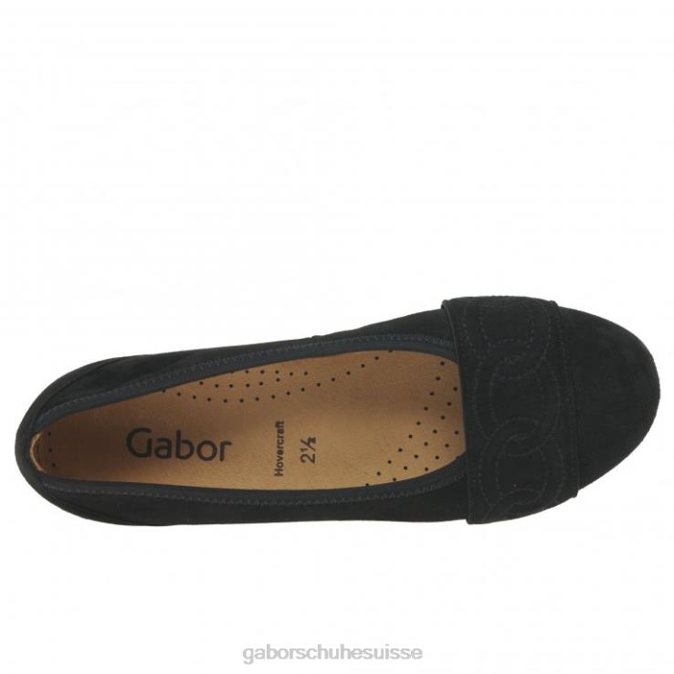femmes Suède noir chaussure VZ0VT18 chaussures de ressemblance Gabor