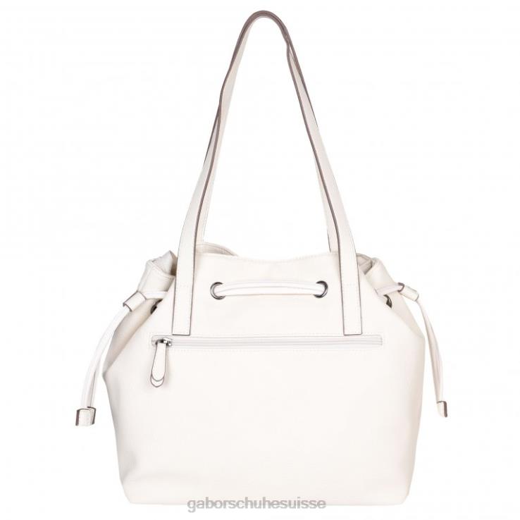femmes blanc cassé accessoires VZ0VT295 sac porté épaule à lien de resserrage Malu Gabor