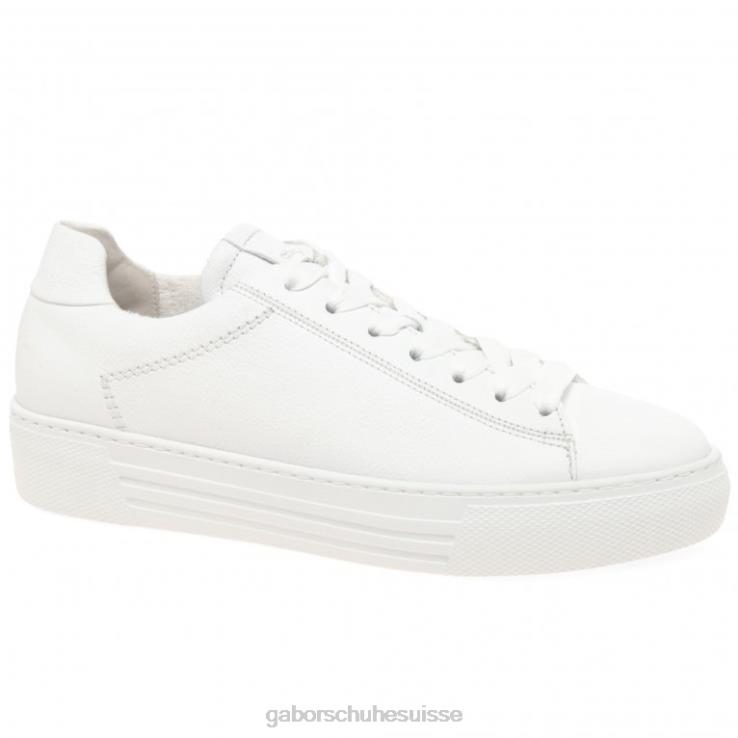 femmes blanc chaussure VZ0VT139 baskets camrose Gabor