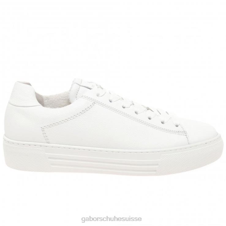 femmes blanc chaussure VZ0VT139 baskets camrose Gabor