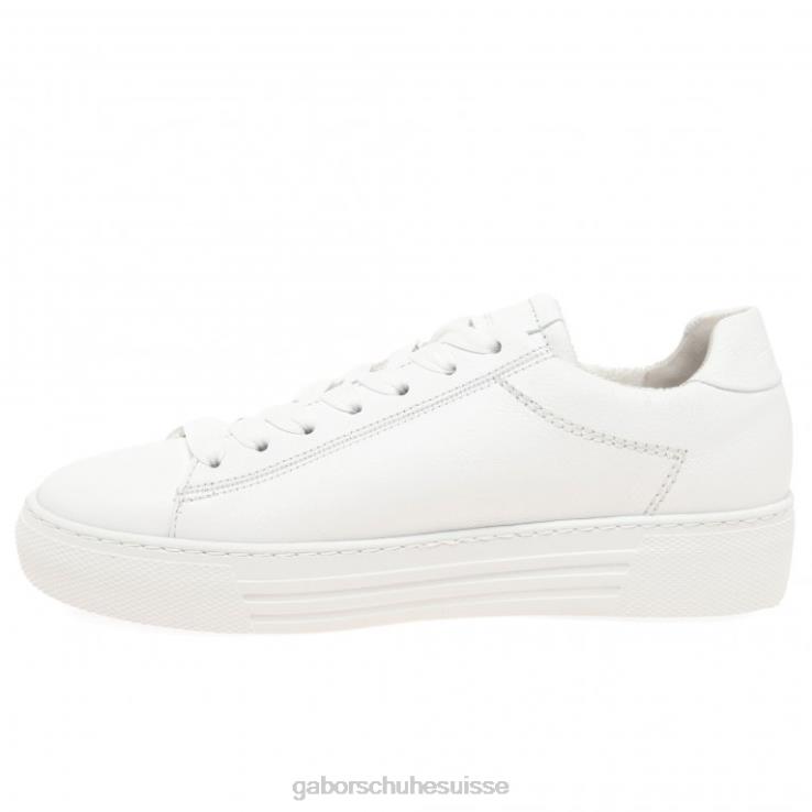 femmes blanc chaussure VZ0VT139 baskets camrose Gabor