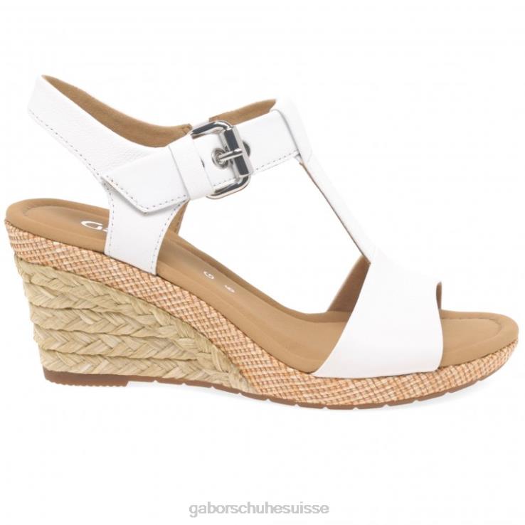 femmes blanc chaussure VZ0VT164 sandales modernes karen Gabor