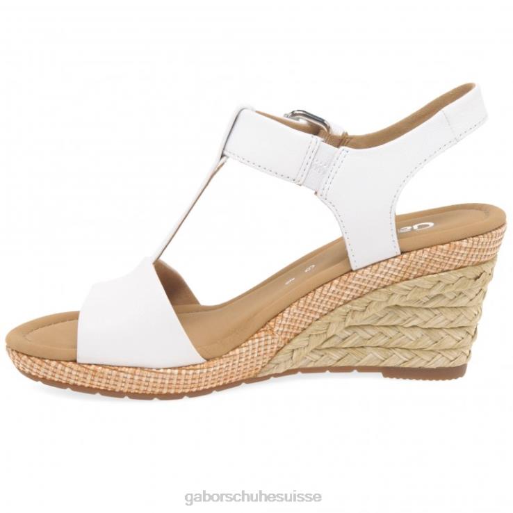 femmes blanc chaussure VZ0VT164 sandales modernes karen Gabor