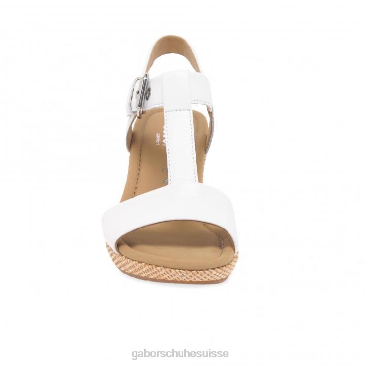 femmes blanc chaussure VZ0VT164 sandales modernes karen Gabor