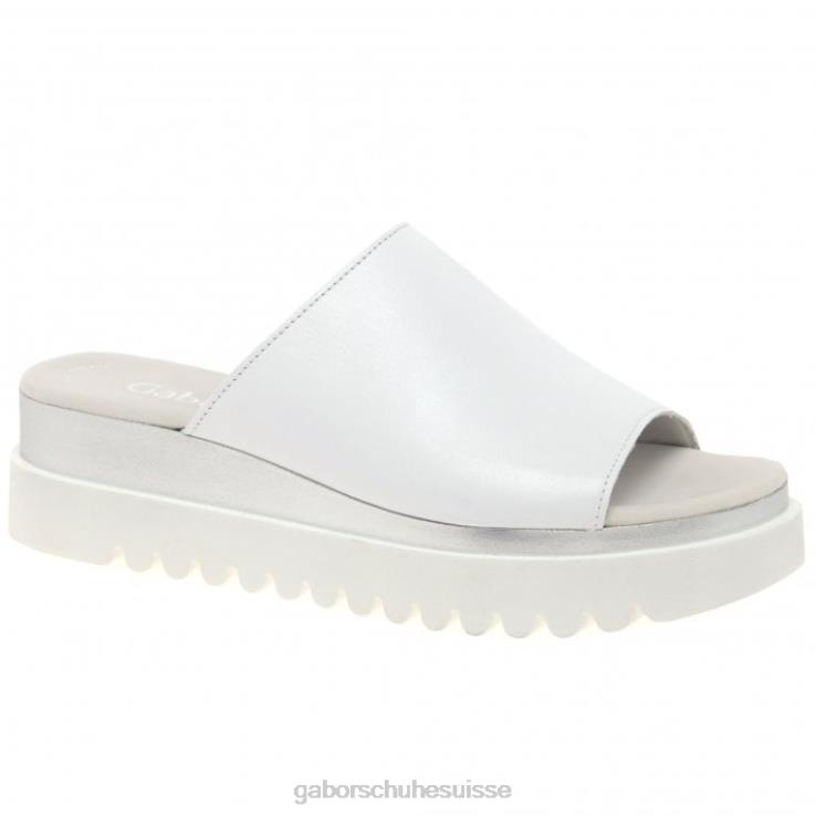 femmes blanc chaussure VZ0VT175 mules à plateforme emily-rose Gabor