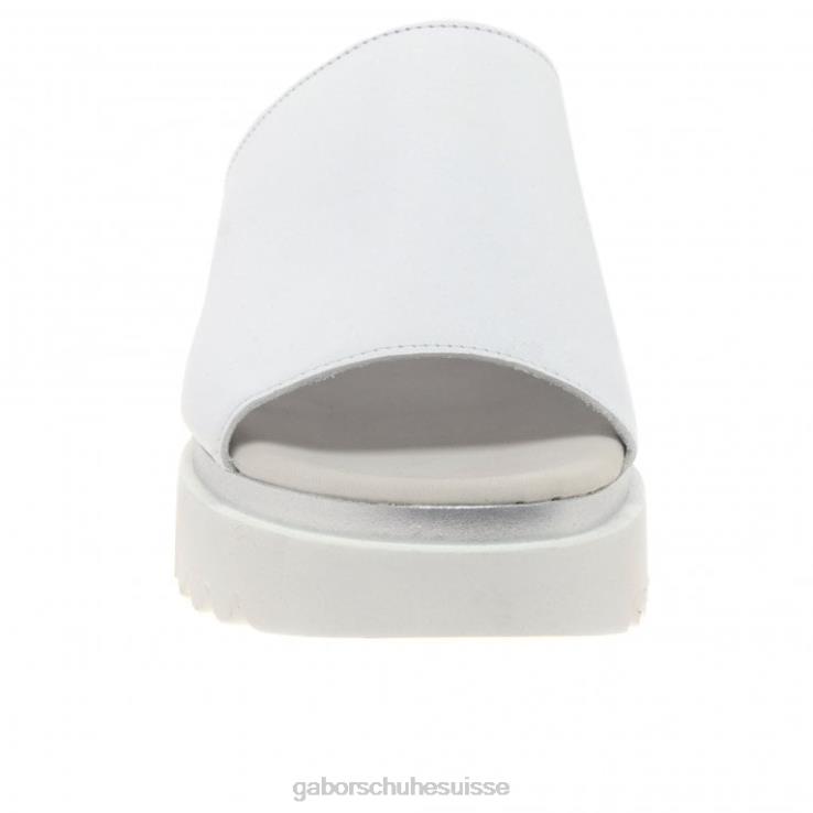 femmes blanc chaussure VZ0VT175 mules à plateforme emily-rose Gabor