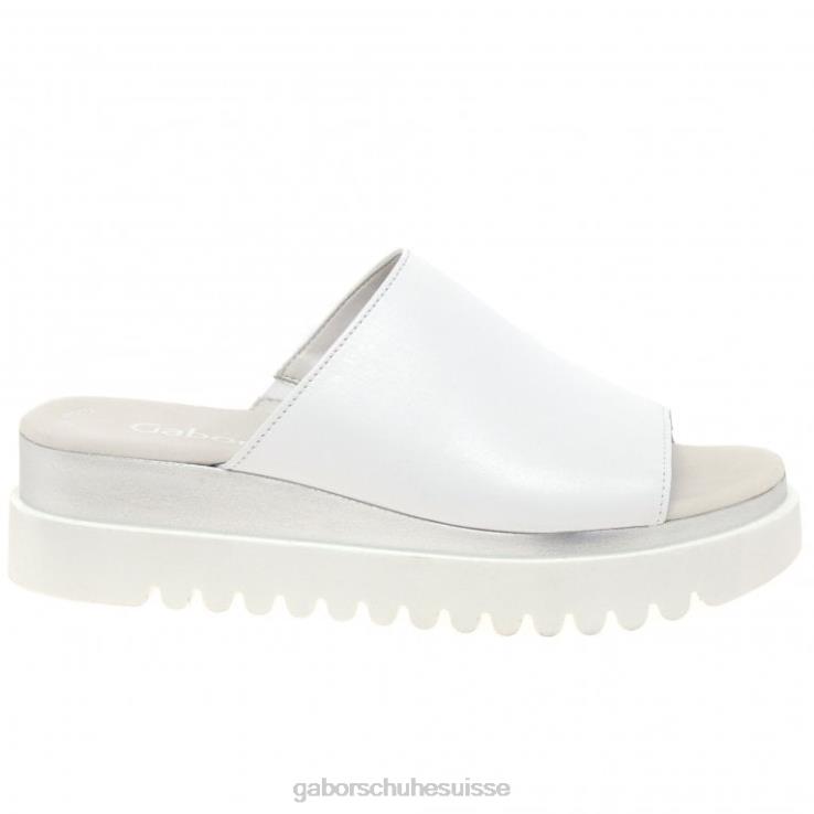 femmes blanc chaussure VZ0VT175 mules à plateforme emily-rose Gabor