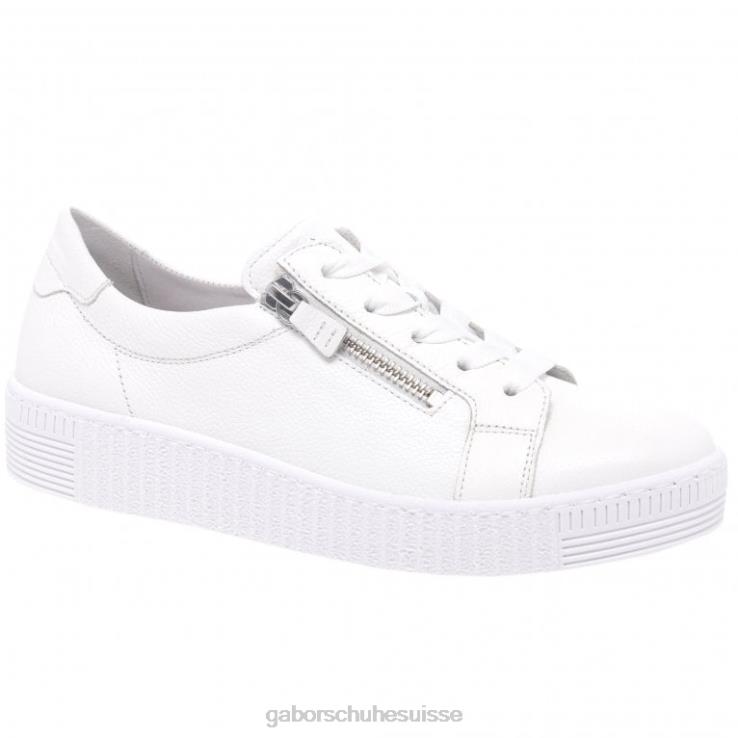 femmes blanc chaussure VZ0VT324 chaussures décontractées sagesse Gabor