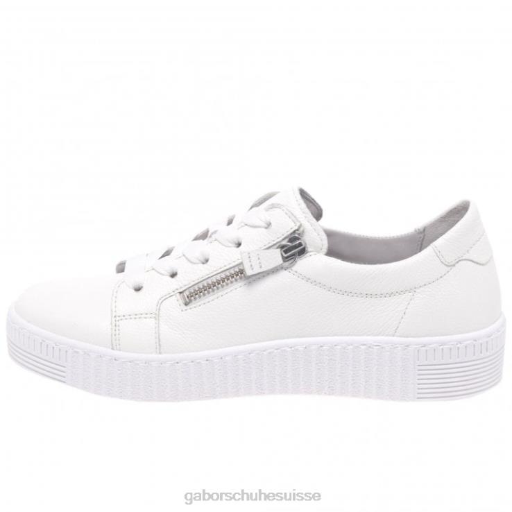femmes blanc chaussure VZ0VT324 chaussures décontractées sagesse Gabor