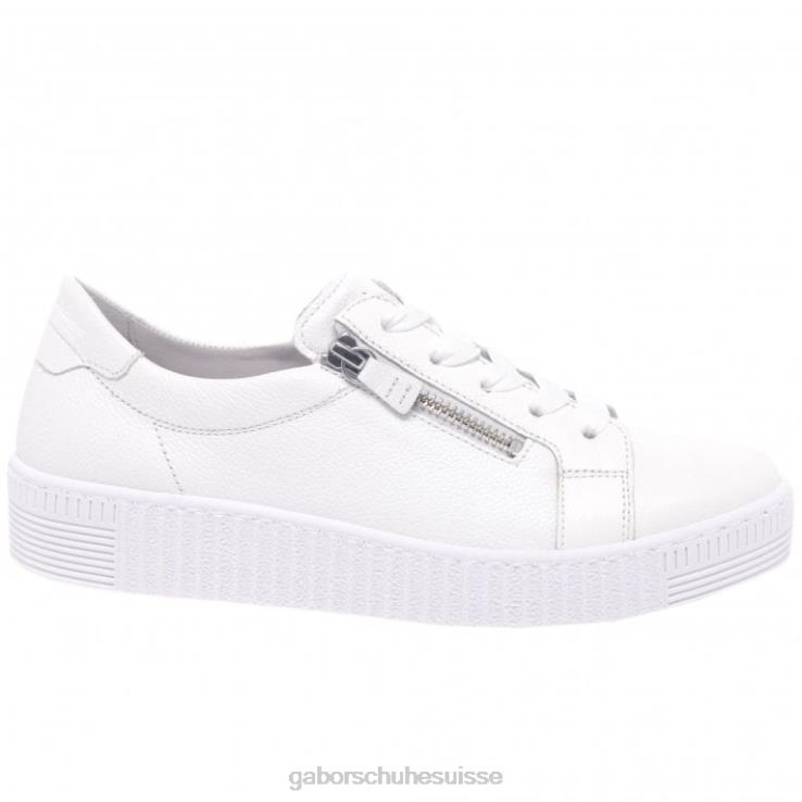 femmes blanc chaussure VZ0VT324 chaussures décontractées sagesse Gabor