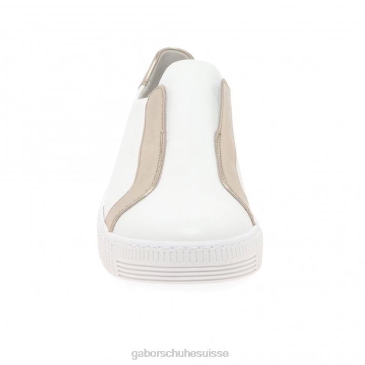 femmes blanc/pudre chaussure VZ0VT141 baskets décontractées wye sports Gabor