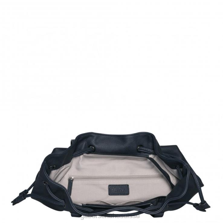 femmes bleu foncé accessoires VZ0VT294 sac porté épaule à lien de resserrage Malu Gabor