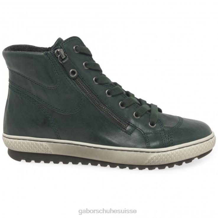 femmes bronzage vert chaussure VZ0VT181 bottines décontractées bulner Gabor