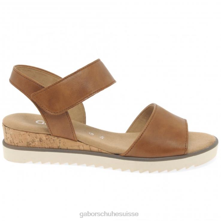 femmes chameau chaussure VZ0VT159 sandales Raynor Gabor