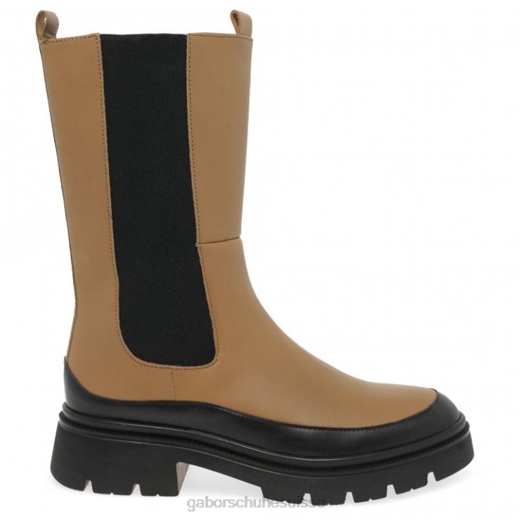 femmes chino/noir chaussure VZ0VT246 bottines chelsea lexington Gabor