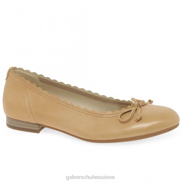 femmes cuir de cacahuète chaussure VZ0VT27 ballerines conchita Gabor