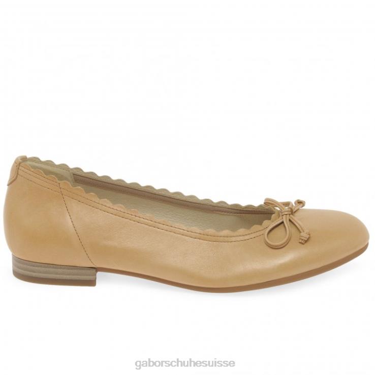 femmes cuir de cacahuète chaussure VZ0VT27 ballerines conchita Gabor