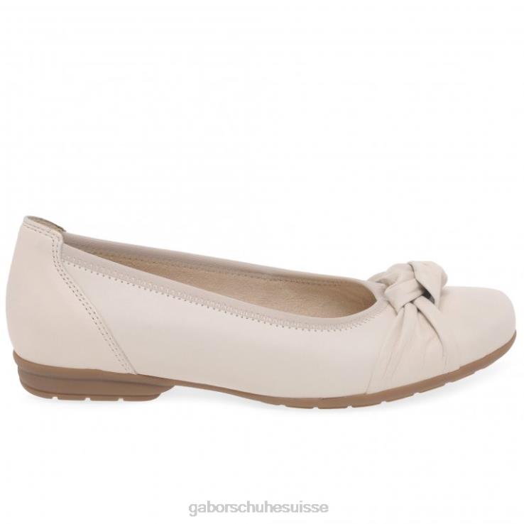 femmes cuir ivoire chaussure VZ0VT89 chaussures décontractées Ashlene Gabor