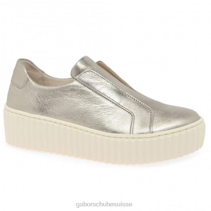 femmes cuir métal chaussure VZ0VT149 baskets Debra Gabor