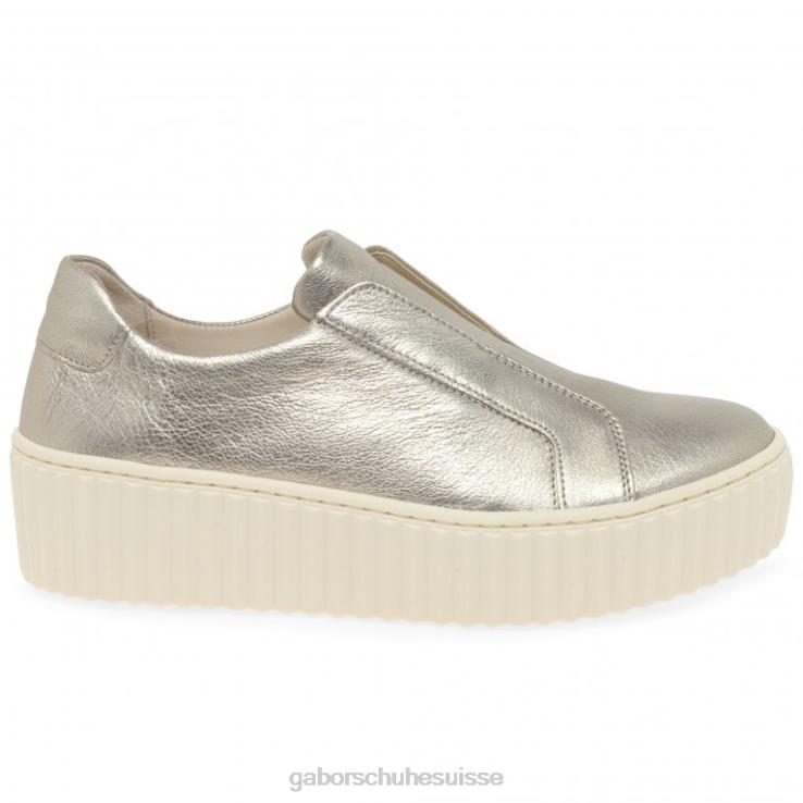 femmes cuir métal chaussure VZ0VT149 baskets Debra Gabor