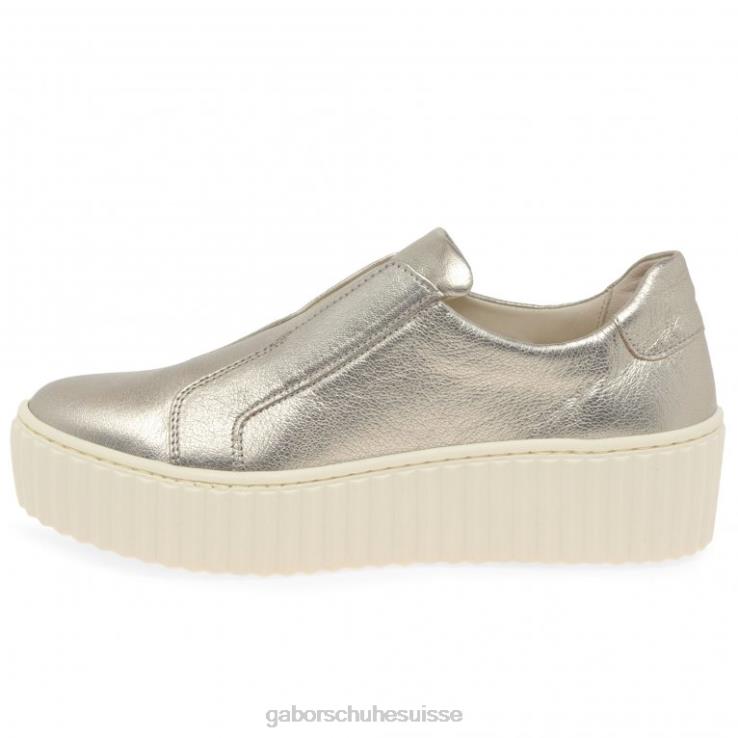 femmes cuir métal chaussure VZ0VT149 baskets Debra Gabor