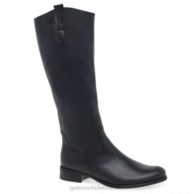 femmes cuir note chaussure VZ0VT270 bottes longues brook m mi-mollet Gabor