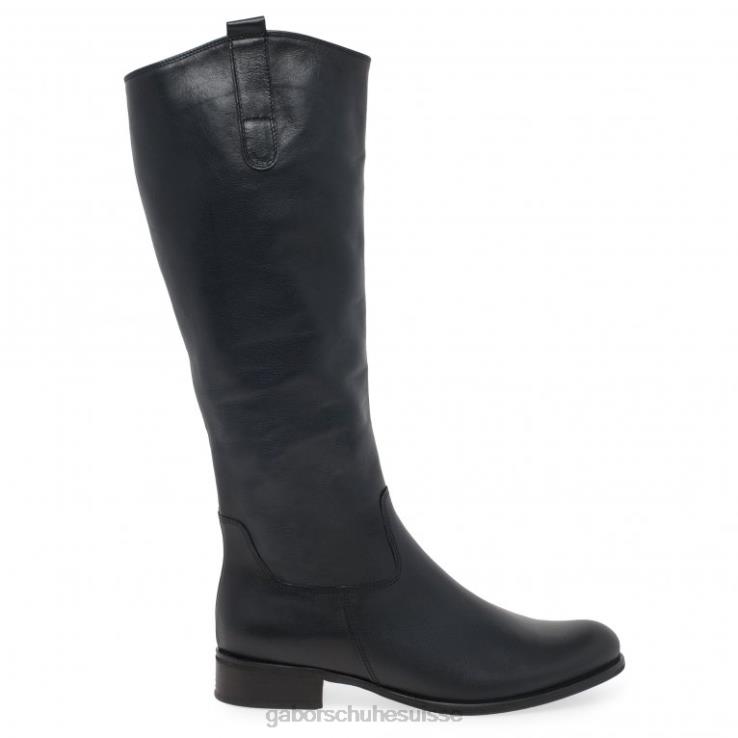 femmes cuir note chaussure VZ0VT270 bottes longues brook m mi-mollet Gabor