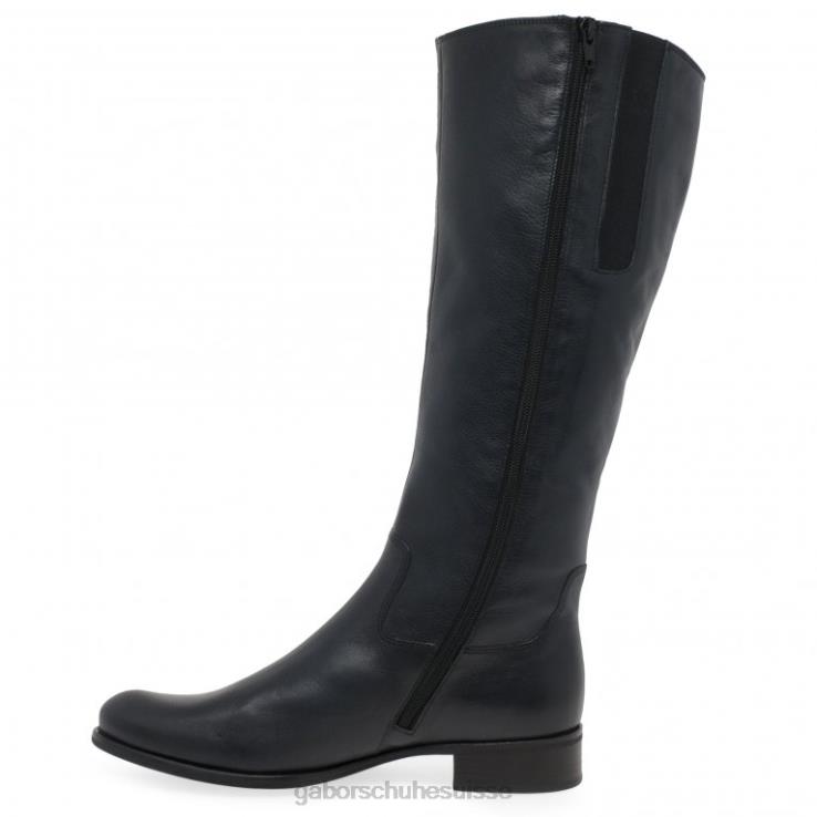 femmes cuir note chaussure VZ0VT270 bottes longues brook m mi-mollet Gabor