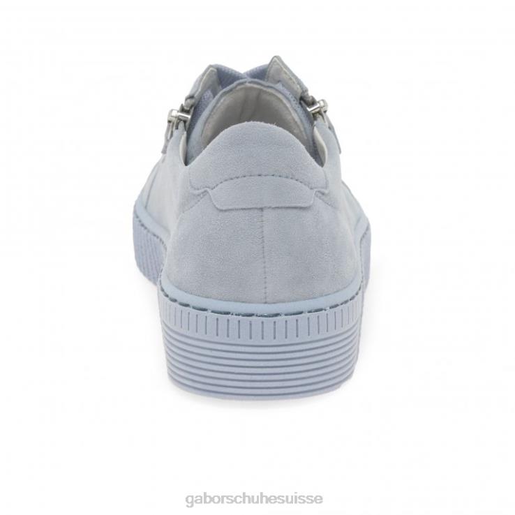 femmes daim aigue-marine chaussure VZ0VT328 chaussures décontractées sagesse Gabor