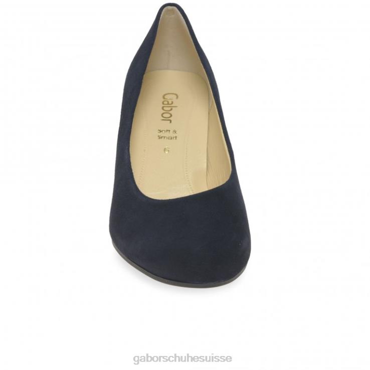 femmes daim atlantique chaussure VZ0VT34 escarpins edina Gabor