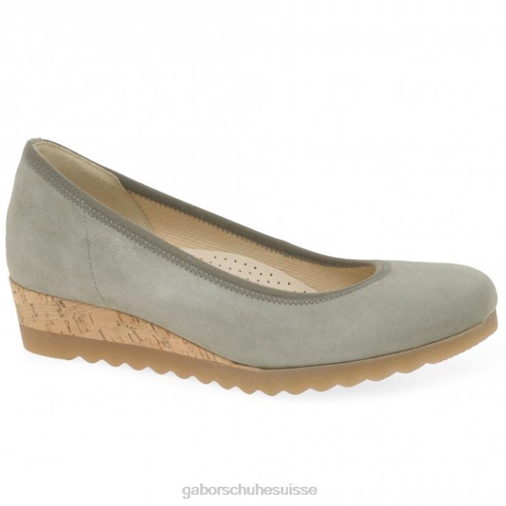 femmes daim chaussure VZ0VT316 chaussures à talons compensés epworth Gabor
