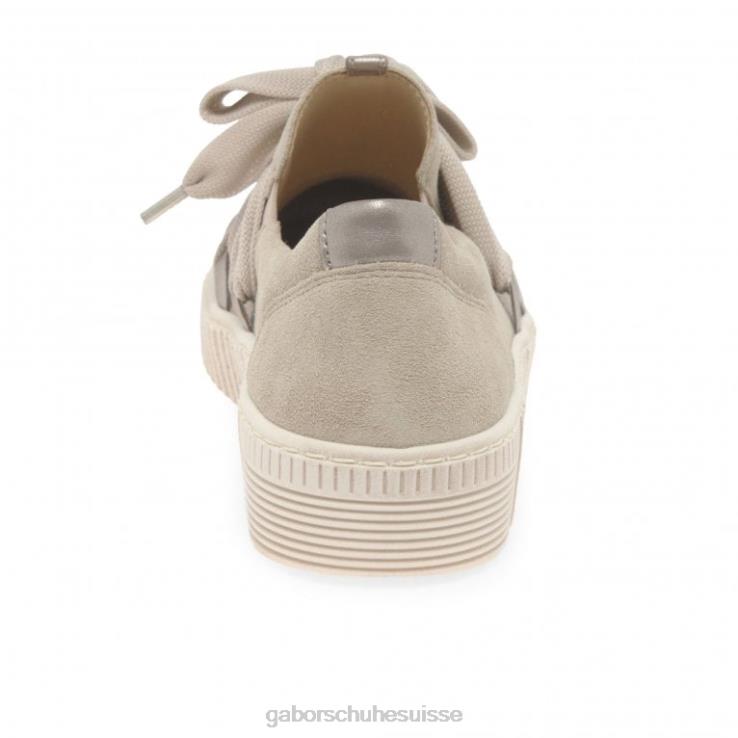 femmes daim de soie/muschel chaussure VZ0VT126 baskets casual valse Gabor