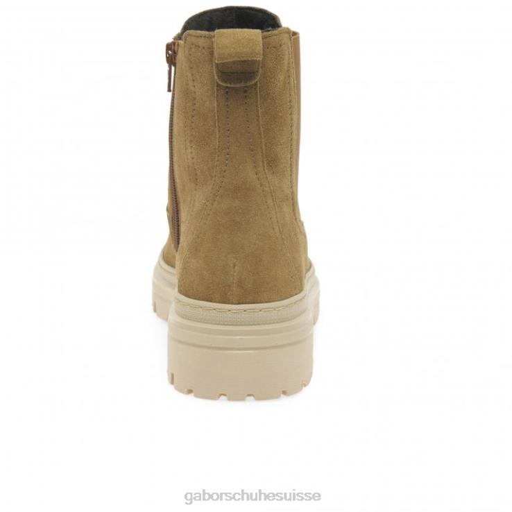 femmes daim lion chaussure VZ0VT235 bottines chelsea gazania Gabor