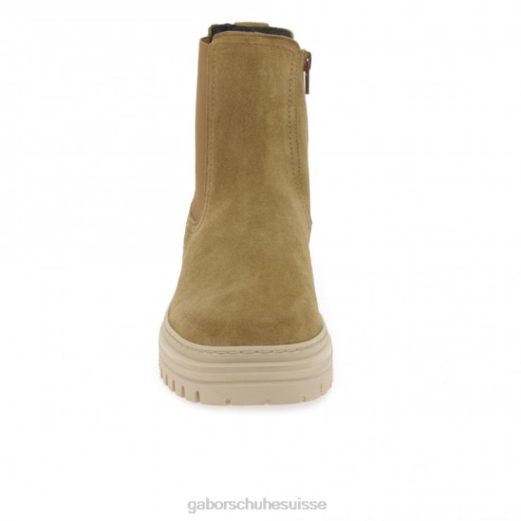 femmes daim lion chaussure VZ0VT235 bottines chelsea gazania Gabor