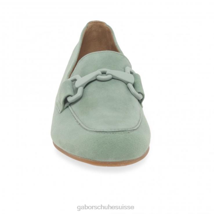 femmes daim menta chaussure VZ0VT87 mocassins jangle Gabor