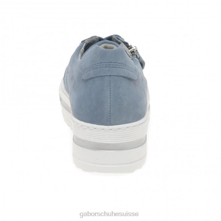 femmes daim nautique chaussure VZ0VT325 baskets casual chinées Gabor