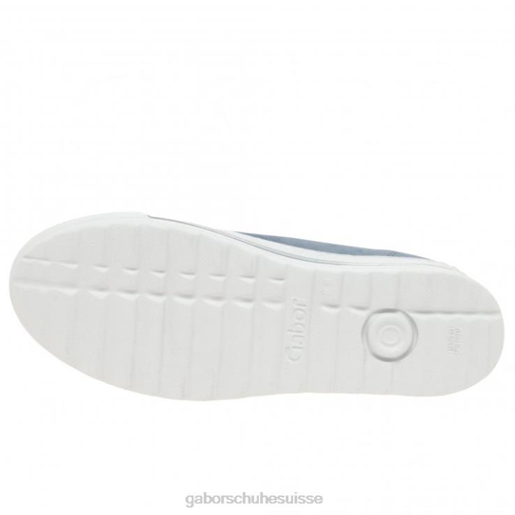 femmes daim nautique chaussure VZ0VT325 baskets casual chinées Gabor