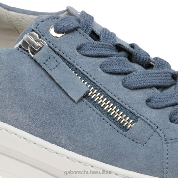 femmes daim nautique chaussure VZ0VT325 baskets casual chinées Gabor