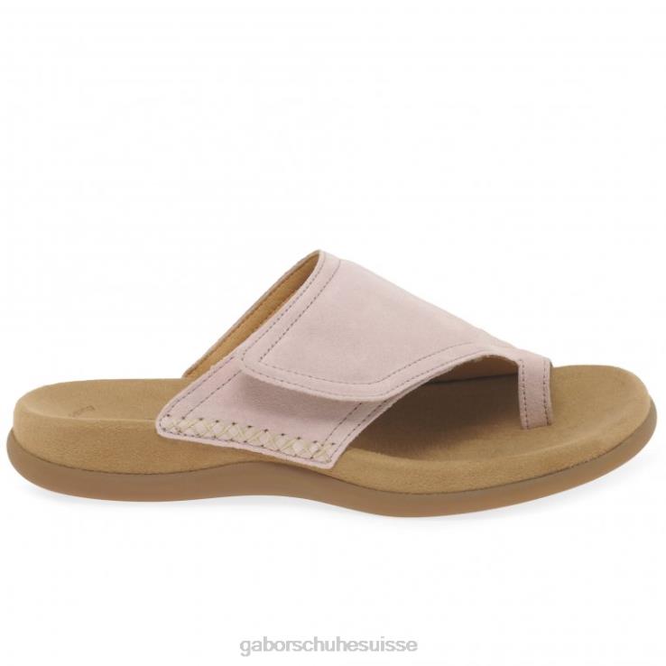 femmes daim nu chaussure VZ0VT176 sandales à bride d\orteil Plaisir Gabor