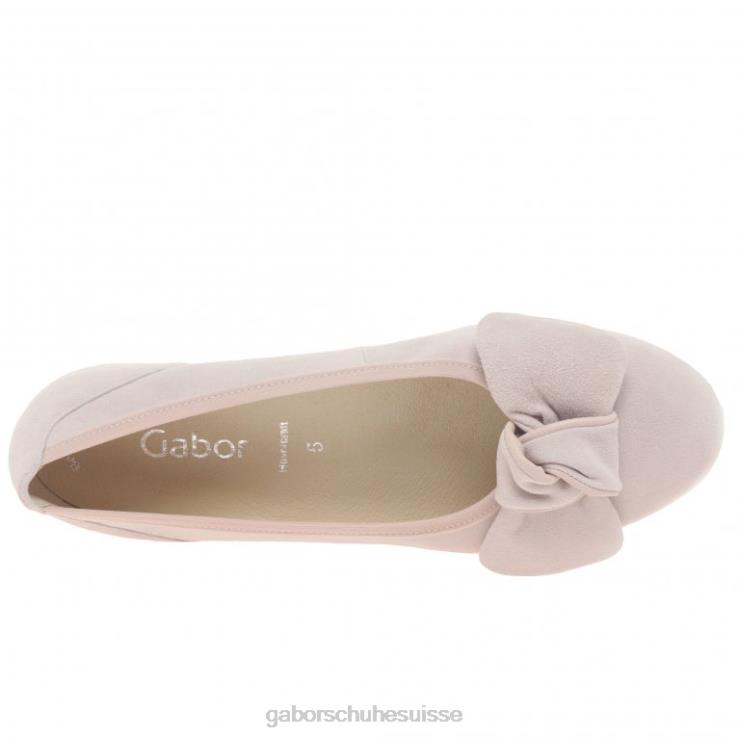 femmes daim nu/rouge chaussure VZ0VT19 chaussures salerne Gabor