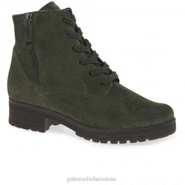 femmes daim olive chaussure VZ0VT208 bottines zane Gabor