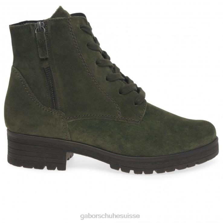femmes daim olive chaussure VZ0VT208 bottines zane Gabor