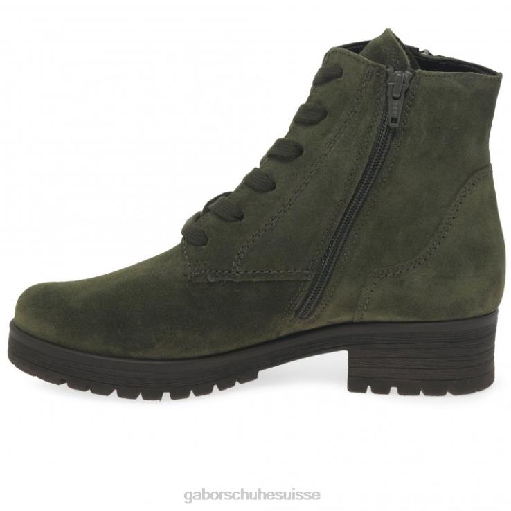 femmes daim olive chaussure VZ0VT208 bottines zane Gabor