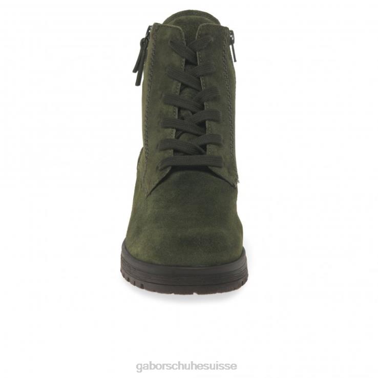 femmes daim olive chaussure VZ0VT208 bottines zane Gabor
