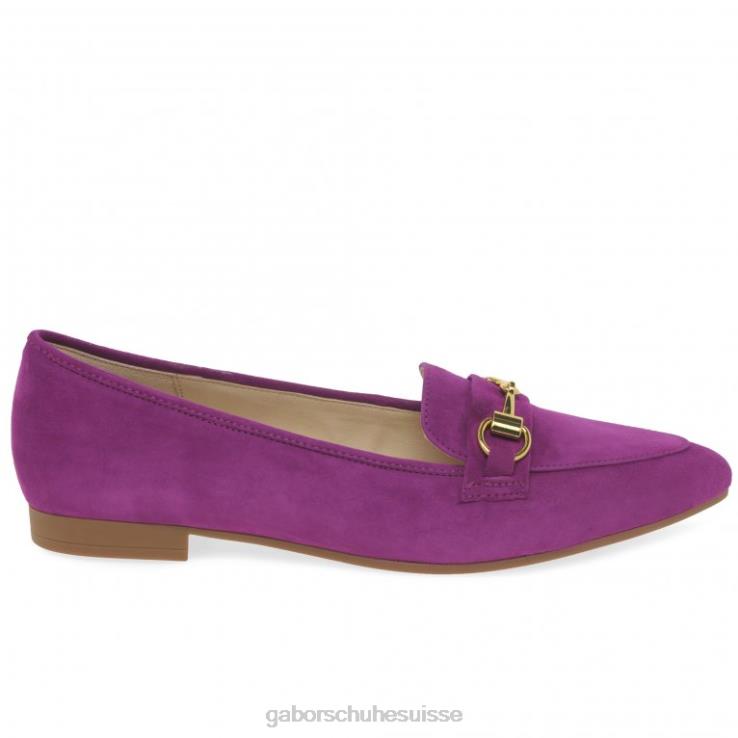 femmes daim orchidée chaussure VZ0VT108 chaussures caterham Gabor