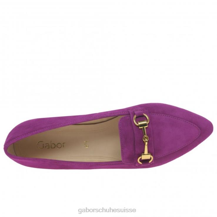 femmes daim orchidée chaussure VZ0VT108 chaussures caterham Gabor