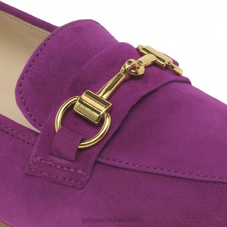 femmes daim orchidée chaussure VZ0VT108 chaussures caterham Gabor