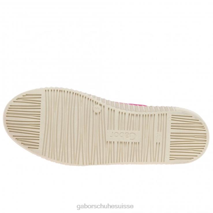 femmes daim rose chaussure VZ0VT124 chaussures décontractées sagesse Gabor