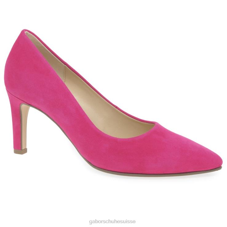 femmes daim rose chaussure VZ0VT53 escarpins danois Gabor